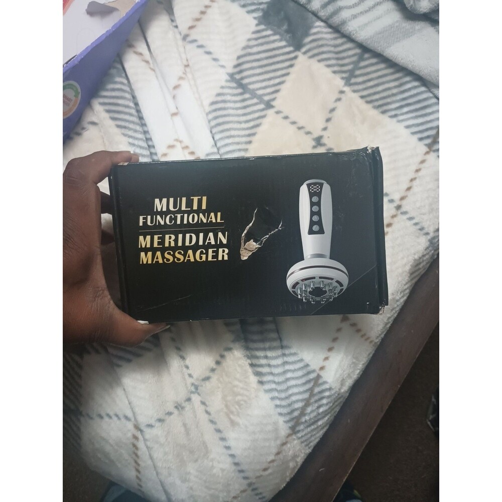 Electric Meridian Brush Body Massager Cupping Massage Relaxing Tendons.